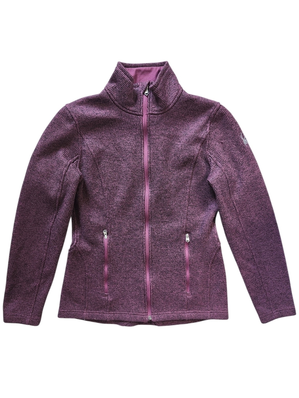 Spyder Performance Fleece Zip Purple Women's Medium